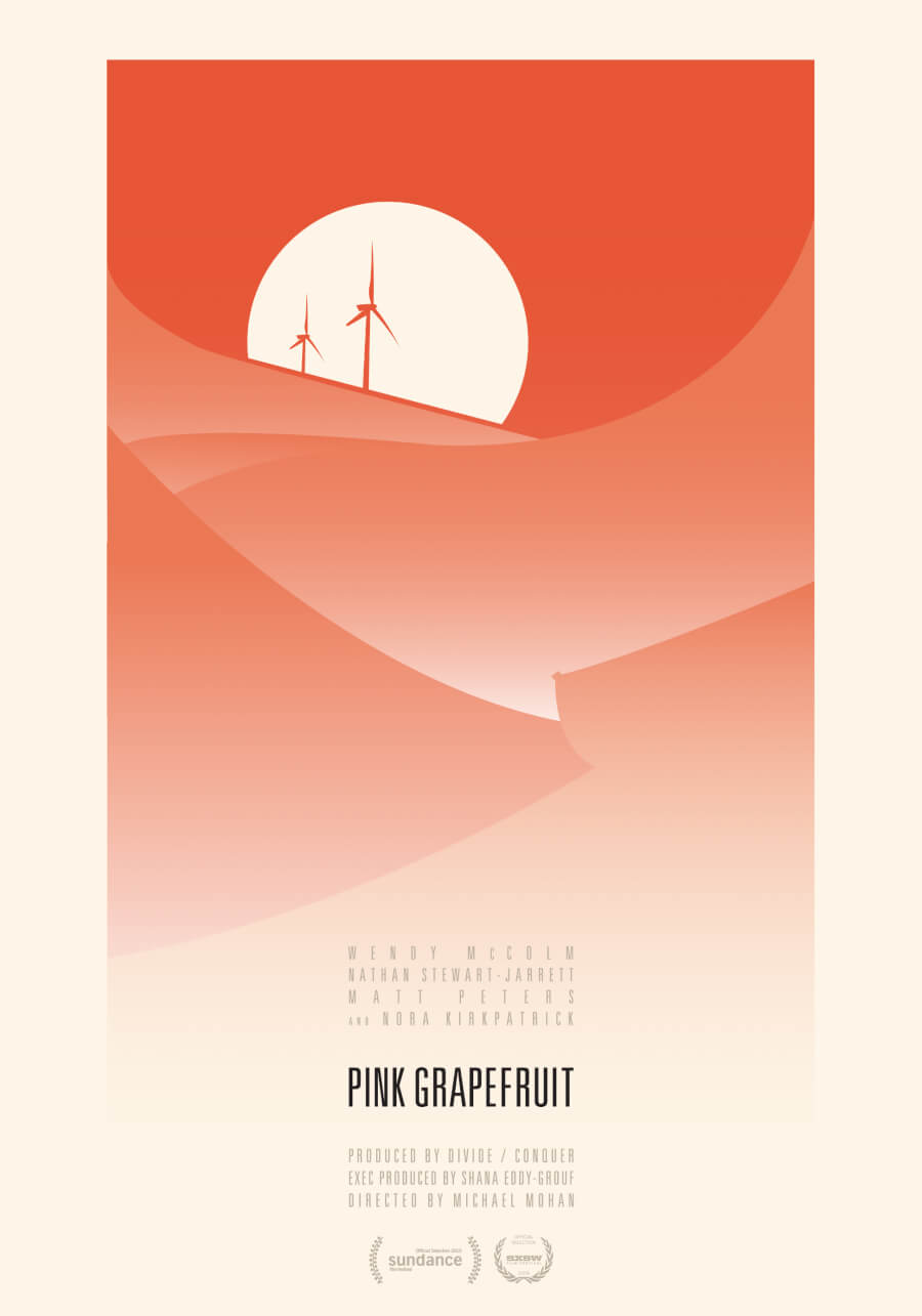 Pink Grapefruit | poster Vertical